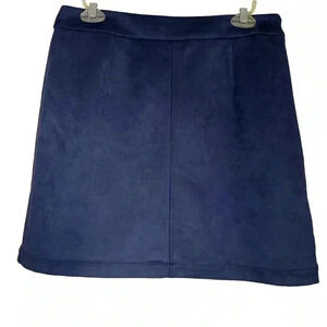 French Connection Patty Faux Suede  Miniskirt sz 10